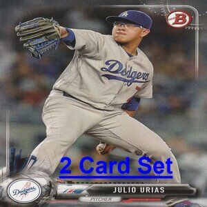 Julio Urias MLB Card Collection